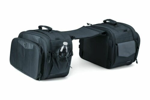 Kuryakyn Other Luggage Kuryakyn Black Momentum Throw-Over Saddlebags Bags Metric Harley Softail Dyna XL