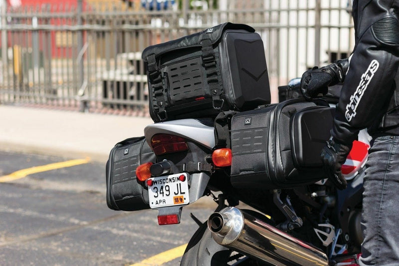 KURYAKYN Other Luggage Kuryakyn XKursion XS Cube Luggage Rack Bag Harley Indian BMW Honda Motorcycle