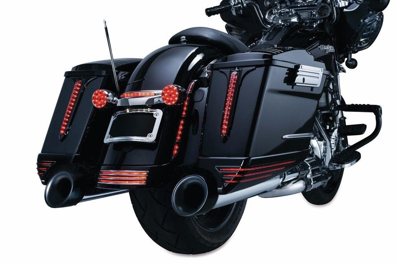 Kuryakyn Other Motorcycle Accessories Kuryakyn Black Round Grooved Billet Radio Stereo Antenna Harley Touring 89-2017