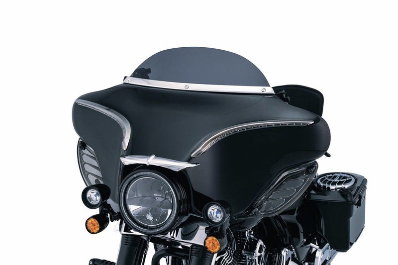 Kuryakyn Other Motorcycle Accessories Kuryakyn Chrome Batwing Fairing Eyebrow Brow Accent Trim Harley Dresser Bagger