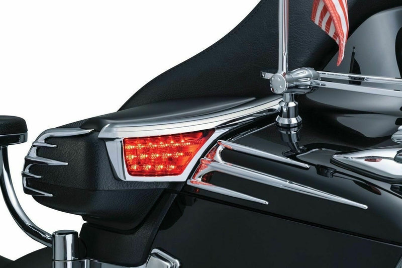 KURYAKYN Other Motorcycle Accessories Kuryakyn Chrome LED Passenger Armrest Trim Turn Signal Accents Goldwing Honda 05