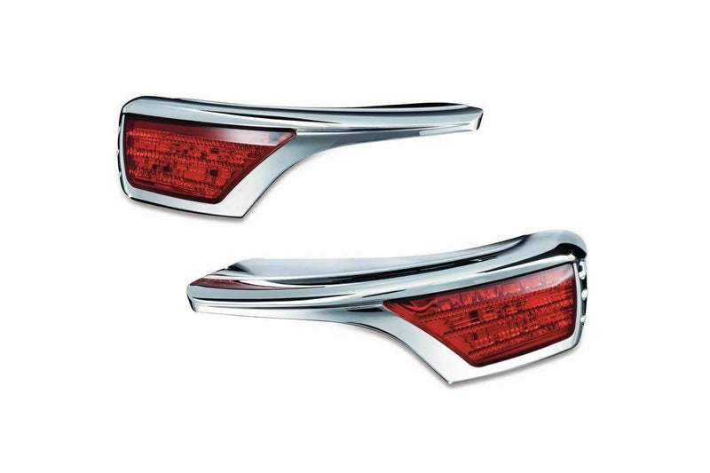 KURYAKYN Other Motorcycle Accessories Kuryakyn Chrome LED Passenger Armrest Trim Turn Signal Accents Goldwing Honda 05