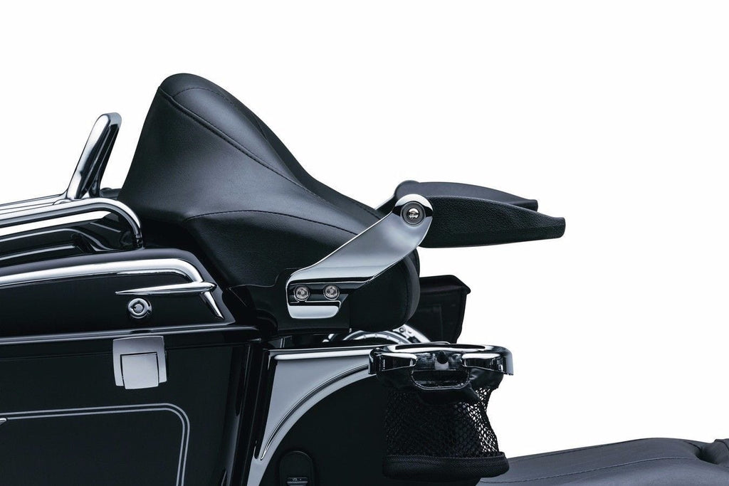 Kuryakyn Other Motorcycle Accessories Kuryakyn Chrome Molded Stealth Passenger Armrests Tour Pack Pak Harley Touring