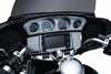 Kuryakyn Other Motorcycle Accessories Kuryakyn Chrome Tri Line Gauge Trim Cluster Accent Harley Batwing Touring 14-20
