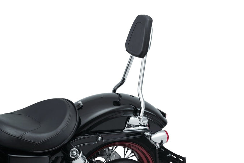 Kuryakyn Other Seat Parts Kuryakyn 18.75" Chrome Rear Passenger Sissy Bar Backrest Harley Dyna FXD 06-17