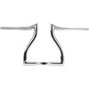 LA Choppers Handlebars LA Choppers 1-1/2" 12" Chrome Hammerhead Handlebars Harley Road Glide King 15-20