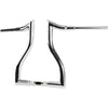 LA Choppers Handlebars LA Choppers 1-1/2" 14" Chrome Hammerhead Handlebars Harley Road Glide King 15-20