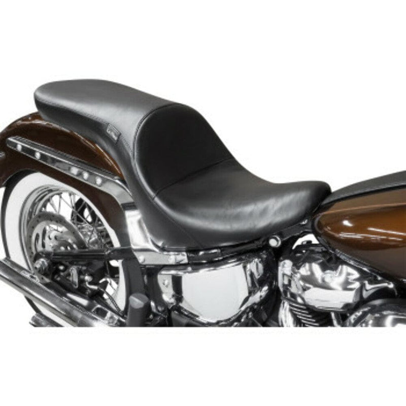 Le Pera Le Pera Maverick Black Smooth 2 Up 1 Piece Seat Harley Softail M8 FXLR FLSB 18+