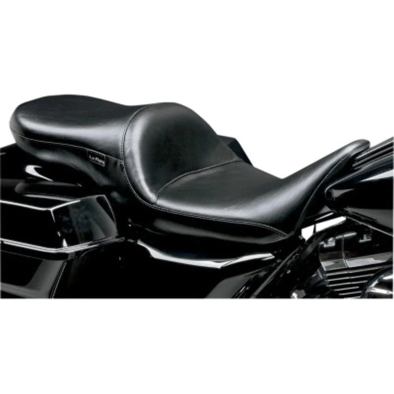 Le Pera Seat LePera Maverick Two Up One Piece Smooth Seat Front Rear Harley Touring 2008-2020