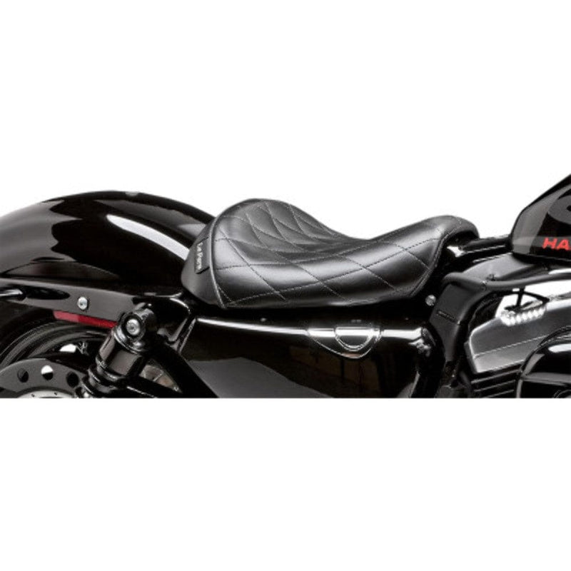 Le Pera Seats Le Pera Bare Bones Diamond Solo Seat Harley 10+ Sportster XL 1200 XLX XLV 48 72