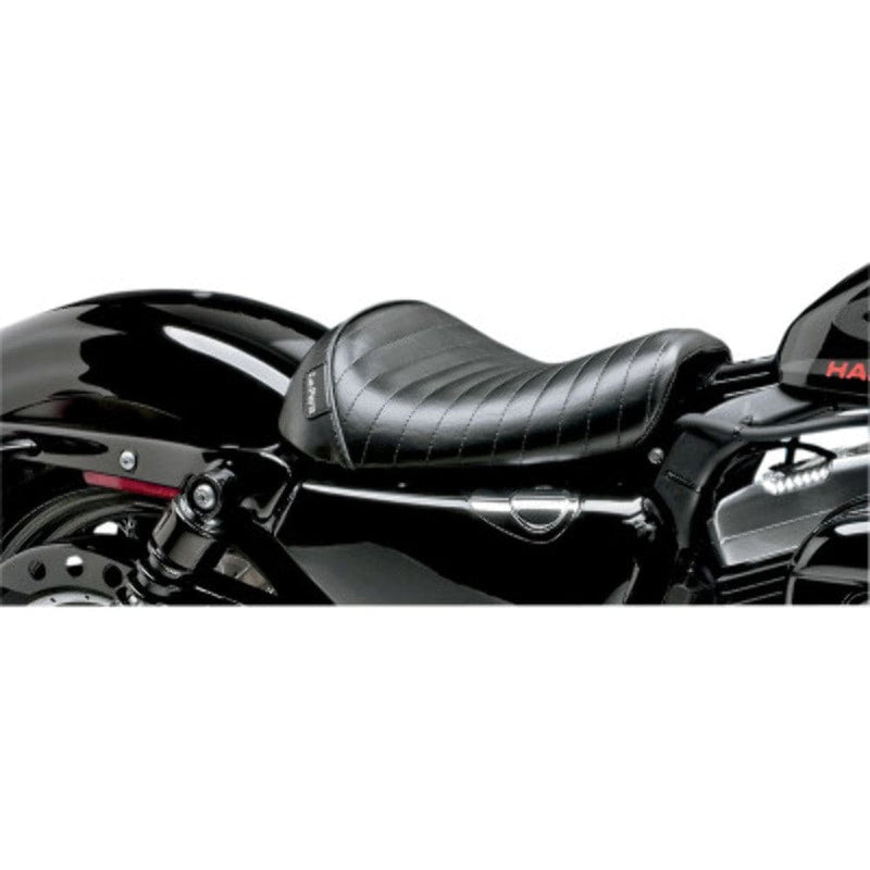 Le Pera Seats Le Pera Bare Bones Pleated Solo Seat Harley 10+ Sportster XL 1200 XLX XLV 48 72