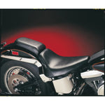 Le Pera Seats Le Pera Black Bare Bones Low Profile Solo Gel Driver Seat Harley Softail 84-99