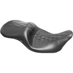 Le Pera Seats Le Pera Black Diamond Outcast 2 Up Daddy Long Legs Seat 2008-2020 Harley Touring