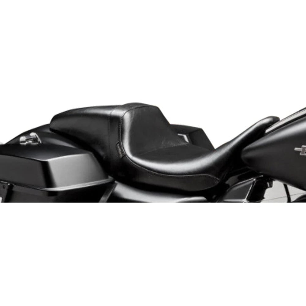 Le Pera Seats Le Pera Daytona Sport 2 Up Black Smooth Vinyl Seat Harley Touring 08-22 Dresser