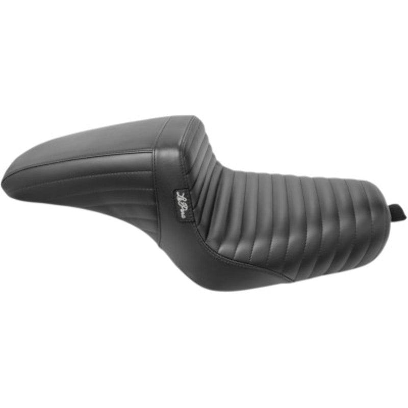 Le Pera Seats Le Pera Kickflip Pleated Stitch Seat 2 Up 3.3 4.5 Tank Harley 10+ XL Sportster