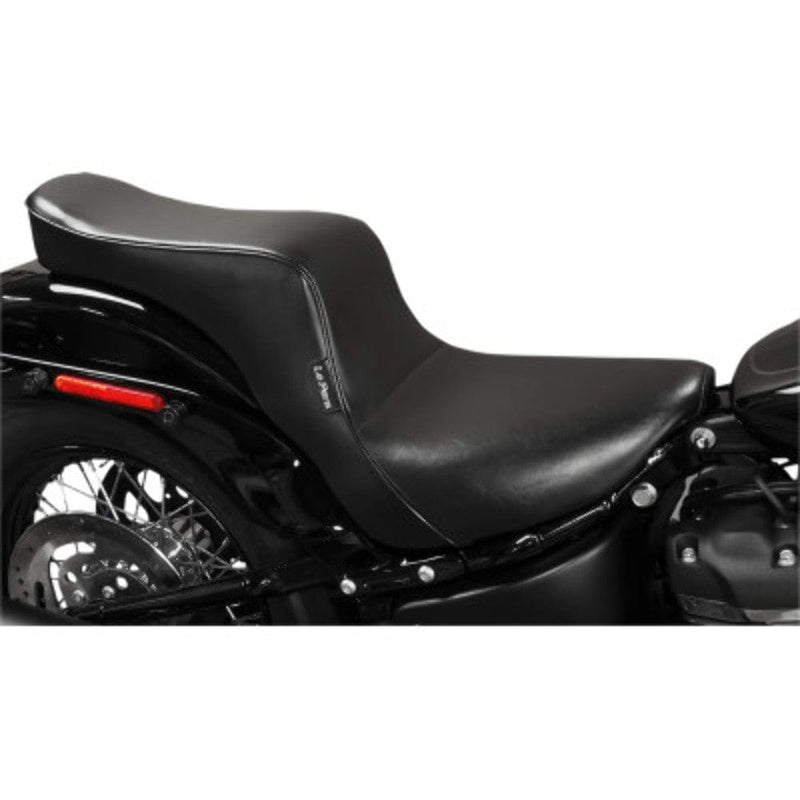 Le Pera Seats Le Pera Lepera Smooth Black Cherokee Step 2 Up Driver Seat Harley 18-20 Softail