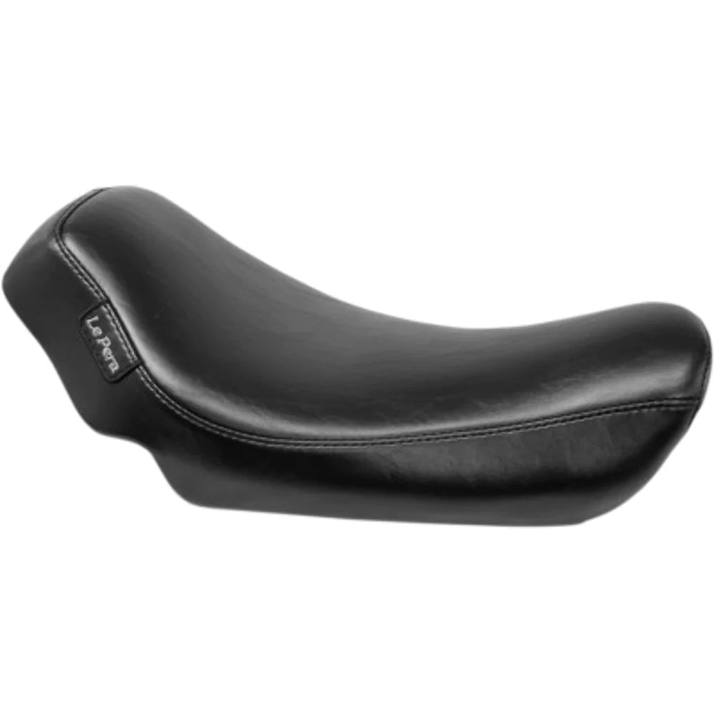 Le Pera Seats Le Pera Streaker Smooth Low Profile Vinyl Solo Driver Seat Harley 06-17 Dyna FXD