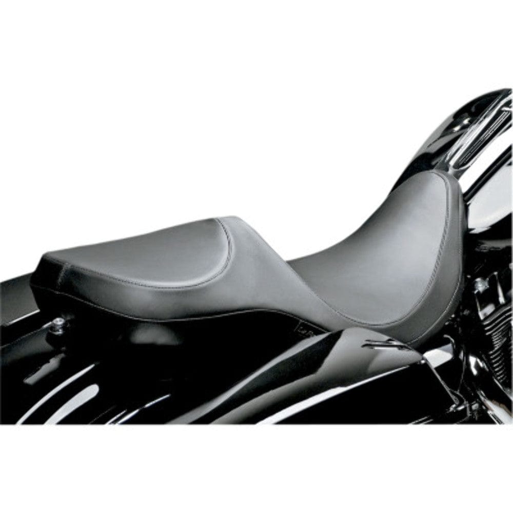 Le Pera Seats Le Pera Super Villain Smooth Vinyl 2 Up Lepera Seat 2008-2020 Harley Touring