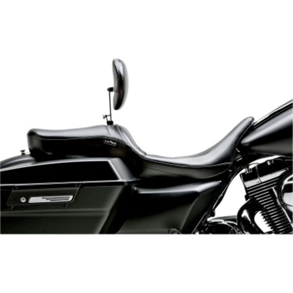 Le Pera Seats LePera Maverick 2Up One Piece Smooth Front Rear Seat Backrest Harley Touring 08+