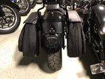 Leatherpros Saddlebags & Accessories Leatherpros V3 Retro FXDXT T-Sport Harley Softail 18+ Nylon Leather Saddlebags