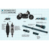 Legend Suspension Fork Tubes Legend AXEO43 Inverted Front Suspension Fork Tube Kit Harley FXDRS 19-21