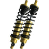 Legend Suspension Shocks Legend Revo-A Adjustable Coil Suspension 12" Gold HD Shocks Harley 99+ Touring