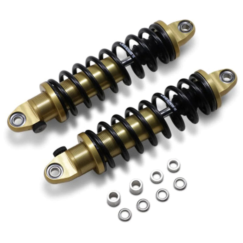 Legend Suspension Shocks Legend Revo-A Coil Suspension 12" Standard Gold Adjustable Shocks Harley 04+ XL