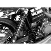 Legend Suspension Shocks Legend Revo Dyna Coil Suspension Black 12" Heavy Duty Shocks Harley 91-17 Dyna