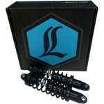 Legend Suspension Shocks Legend Revo FXR Coil Suspension Black 12" Heavy Duty Adjustable Shocks Harley