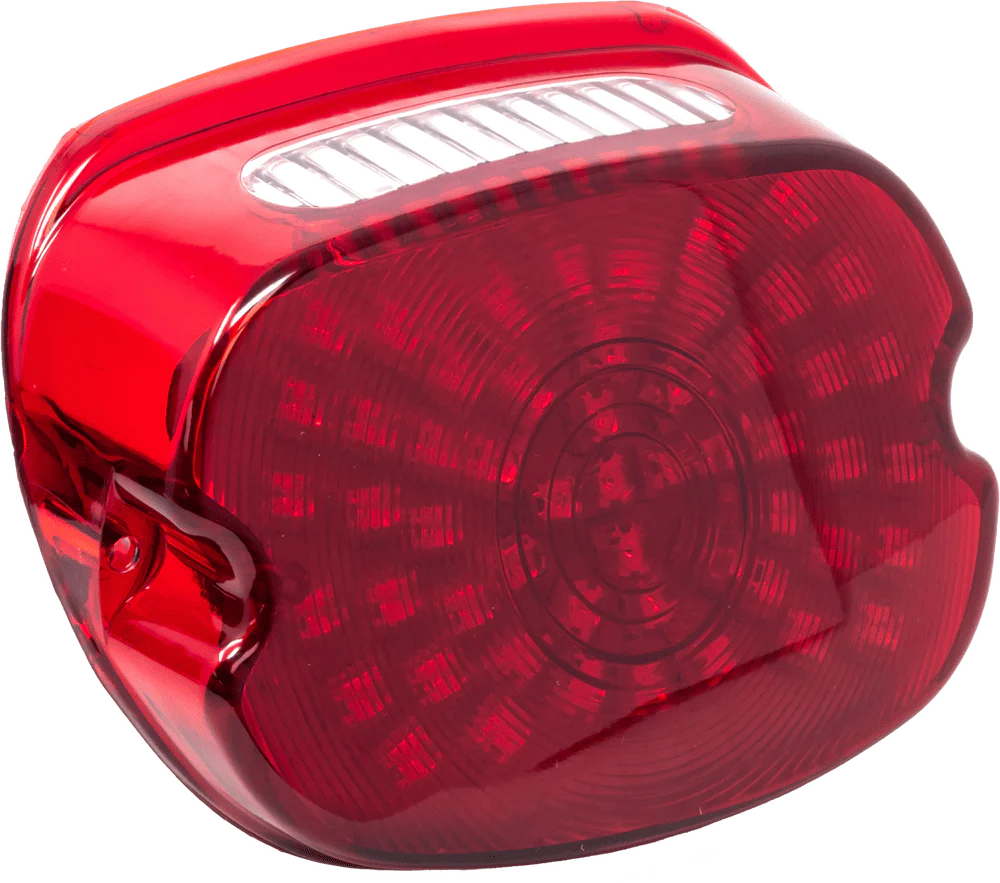 Letric Lighting Co Letric Lighting Red Slantback LED Taillight Low Profile Harley '99+