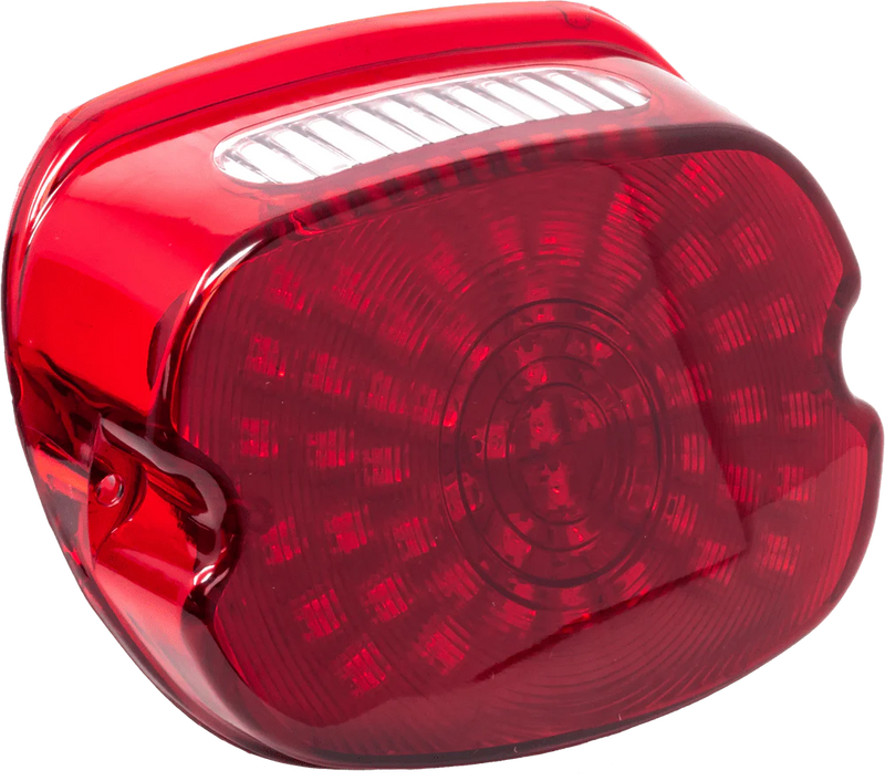 Letric Lighting Co Letric Lighting Red Slantback LED Taillight Low Profile Harley '99+