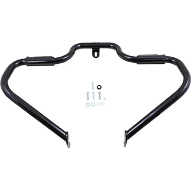 Lindby Engine Guards Lindby 1 1/4" Black Multibar Engine Crash Guard Bar Harley Softail 18+ M-Eight