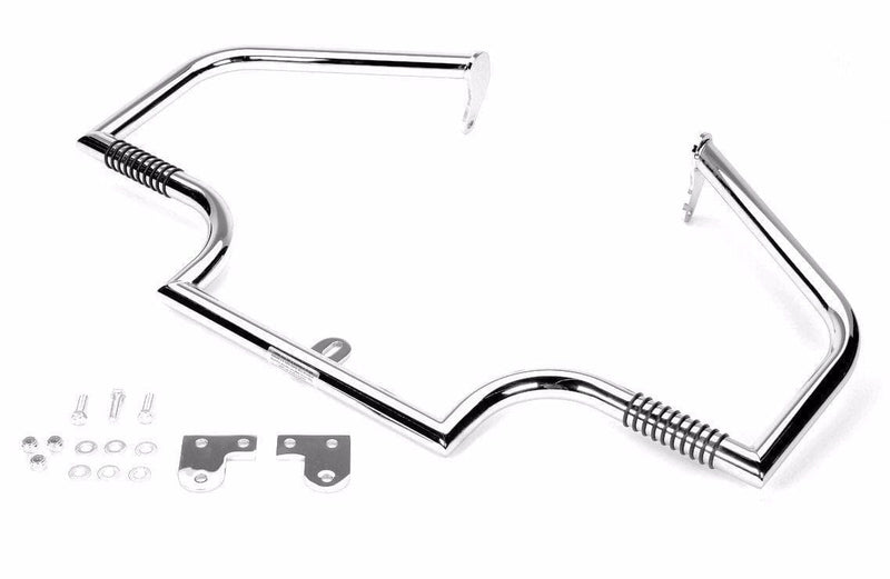 Lindby Other Motorcycle Accessories Chrome Lindby Linbar Engine Guard Highway Bars Harley FatBob & Dyna Wide Glide