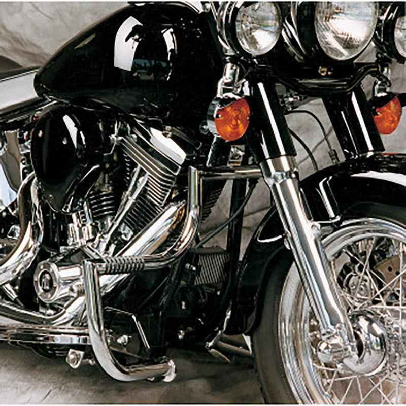 Lindby Other Motorcycle Accessories Lindby Custom Linbar Highway Bar Engine Crash Guard Peg 2000-2011 Harley Softail