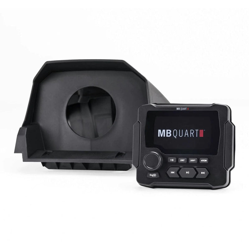 MB Quart MB Quart Stage 5 800W 4 Speakers 2 Amplifiers Audio System Can-Am Maverick 17+