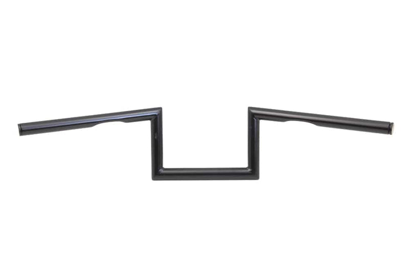 MCM Handlebars MCM Narrow 5-1/2" Black Z Handlebar with Indents Harley Dyna Softail Sportster