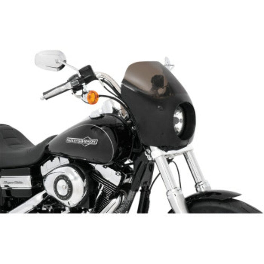 Memphis Shades Fairings & Body Work Memphis Shades Black Cafe Racer Fairing Windshield Harley 91-18 Dyna FXD XL XG