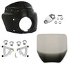 Memphis Shades Fairings & Body Work Memphis Shades Road Warrior Fairing 13" Ghost Windshield Mount Harley Dyna 91-05