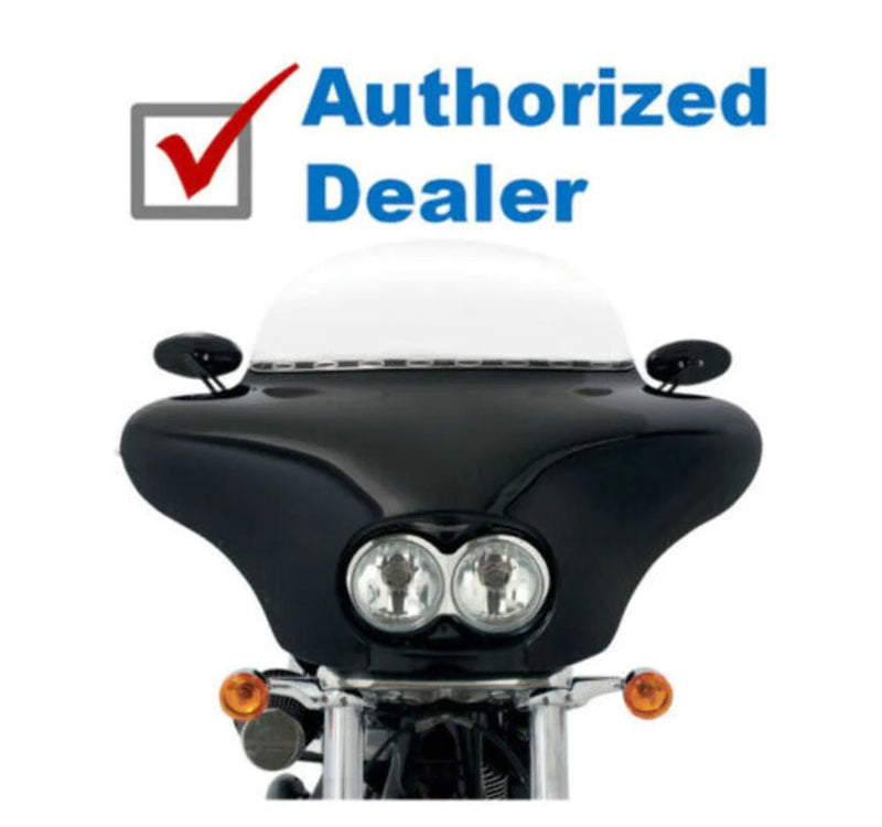 Memphis Shades Memphis Shades Batwing Fairing Windshield Package Kit Harley Dyna Fat Bob FXDF