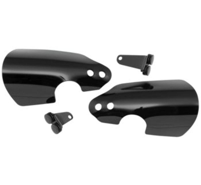 Memphis Shades Other Handlebars & Levers Memphis Shades Black Opaque Hand Wind Guards Shields Harley 18+ Softail M-Eight