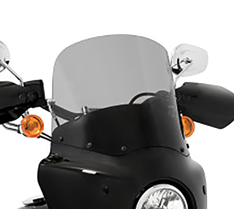 Memphis Shades Windshields Memphis Shades 13" Black Smoke Tint Road Warrior Windshield Harley Softail Dyna