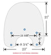 Memphis Shades Windshields Memphis Shades 15 OE Replacement Clear Horseshoe Windshield Harley Softail 86-17