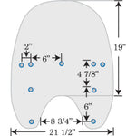 Memphis Shades Windshields Memphis Shades 15 OE Replacement Clear Windshield Harley Dyna Wide Glide Softail