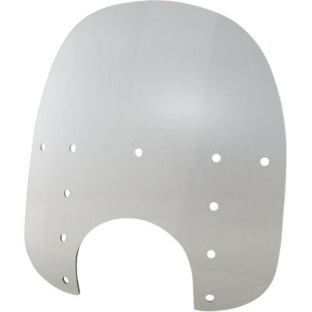 Memphis Shades Windshields Memphis Shades 17" Fats Solar Replacement Windshield Harley 9" Cutout Headlight