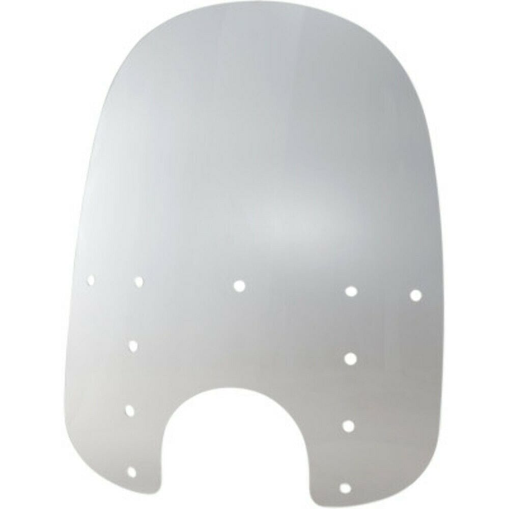 Memphis Shades Windshields Memphis Shades 21" Fats Clear Replacement Windshield Harley 7" Cutout Headlight