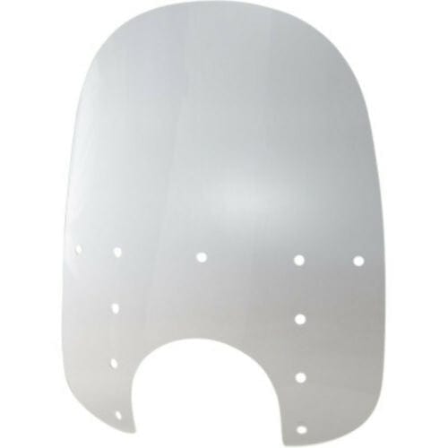 Memphis Shades Windshields Memphis Shades 21" Fats Clear Replacement Windshield Harley 9" Cutout Headlight