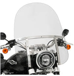 Memphis Shades Windshields Memphis Shades 21" Fats Clear Windshield Screen Harley Softail Sport Glide 18+