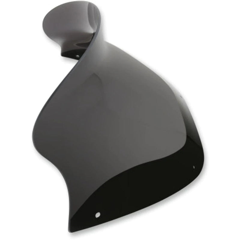 Memphis Shades Windshields Memphis Shades 6.5 Dark Black Spoiler Windshield Harley 98-13 Touring Road Glide