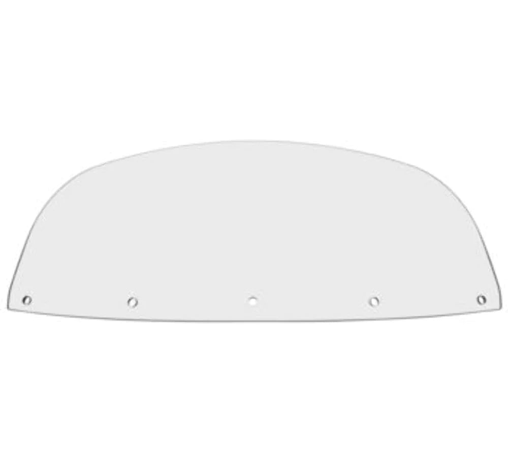 Memphis Shades Windshields Memphis Shades 9" Clear Standard Replacement Windshield Harley Touring 86-95 FLH