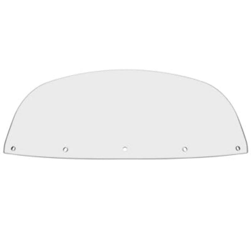 Memphis Shades Windshields Memphis Shades 9" Clear Standard Replacement Windshield Harley Touring 86-95 FLH